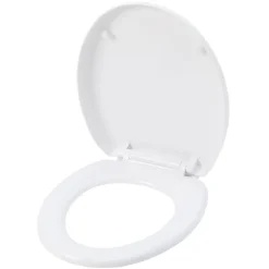 Abattant WC blanc avec frein de chute < Gifi Best