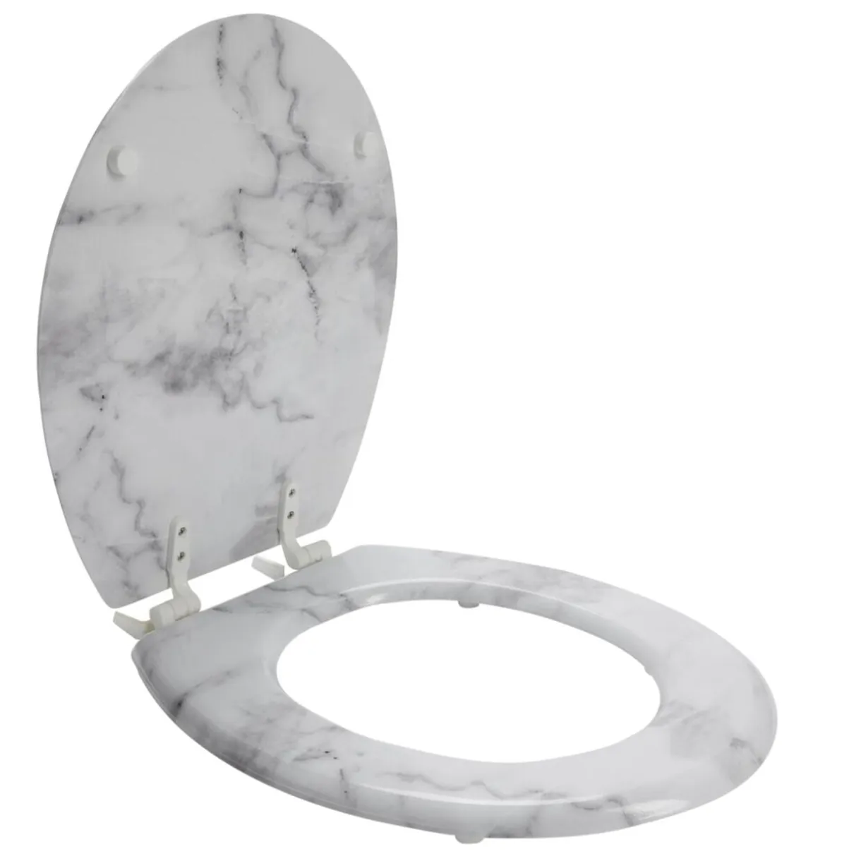 Abattant WC en bois façon marbre taille universelle < Gifi Clearance