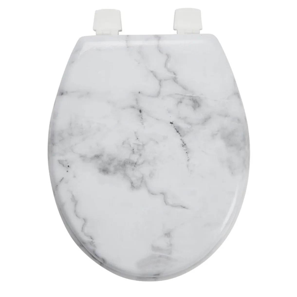 Abattant WC en bois façon marbre taille universelle < Gifi Clearance