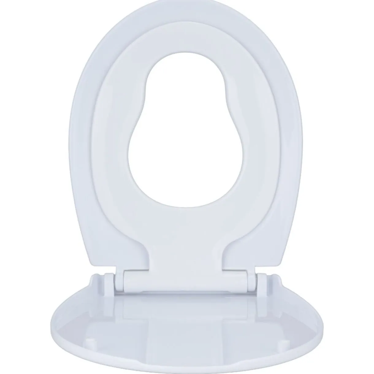 Abattant WC enfant adulte avec réducteur 37x45cm taille universelle blanc uni < Gifi New