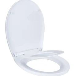Abattant WC enfant adulte avec réducteur 37x45cm taille universelle blanc uni < Gifi New
