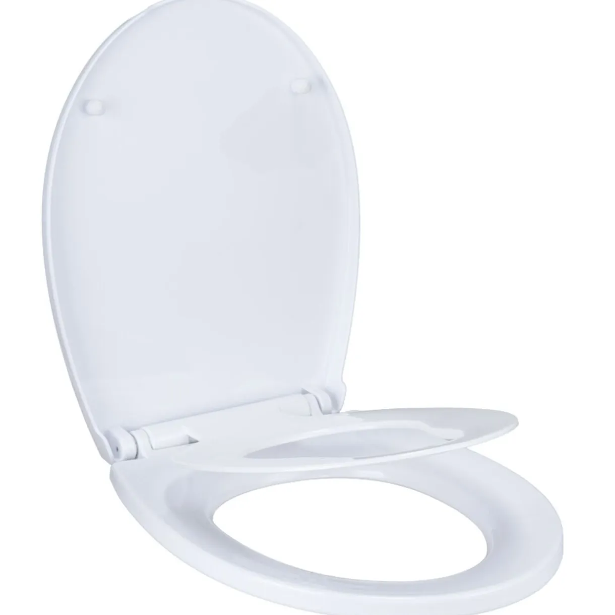Abattant WC enfant adulte avec réducteur 37x45cm taille universelle blanc uni < Gifi New
