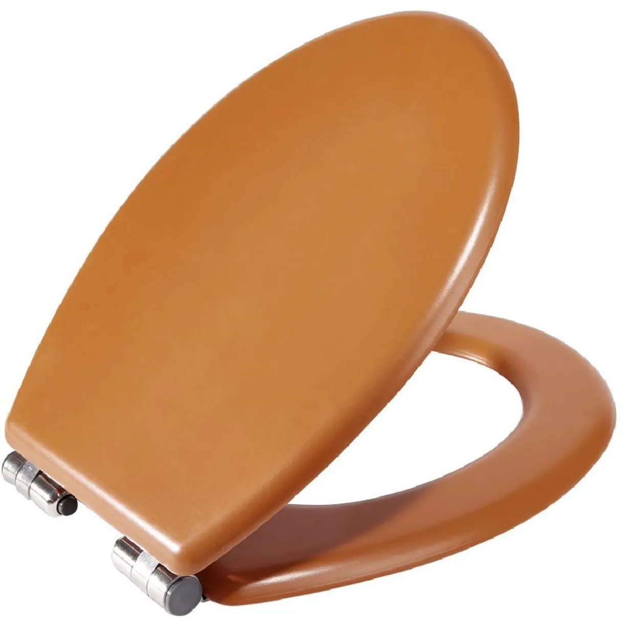Abattant WC terracotta frein de chute réglable déclipsable 46x36cm < Gifi Hot