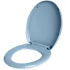 Abattant WC universel avec frein de chute 37x43cm bleu < Gifi Best