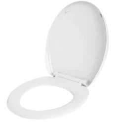 Abattant WC universel en bois blanc < Gifi Online