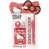 Accessoires papeterie 6 pièces Hello Kitty