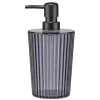 Accessoires salle de bain x5 plastique noir transparent < Gifi Best