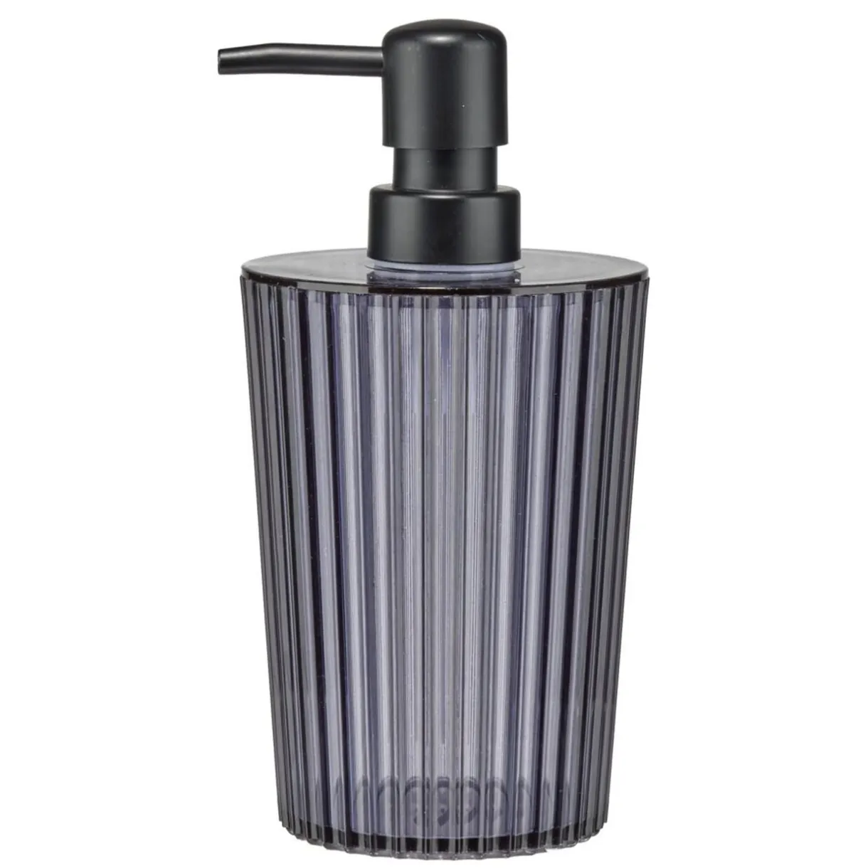 Accessoires salle de bain x5 plastique noir transparent < Gifi Best