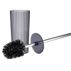 Accessoires salle de bain x5 plastique noir transparent < Gifi Best