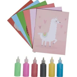 Activité carte à sable coloré x6 < Gifi Discount
