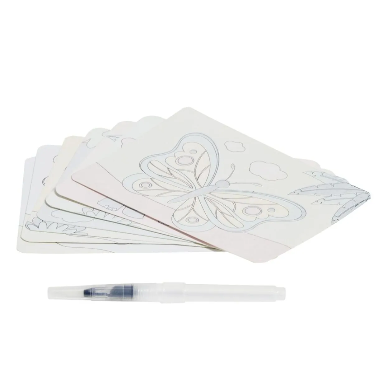 Activité coloriage carte magique x6