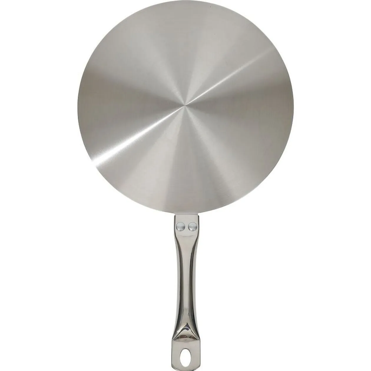 Adaptateur pour plaque à induction inox Ø23,7cm