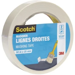 Adhésif masquage lignes droites Scotch 50 m < Gifi New