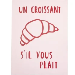 Affiche déco x3 papier petit-déjeuner 30x40cm (3 modèles) < Gifi Outlet