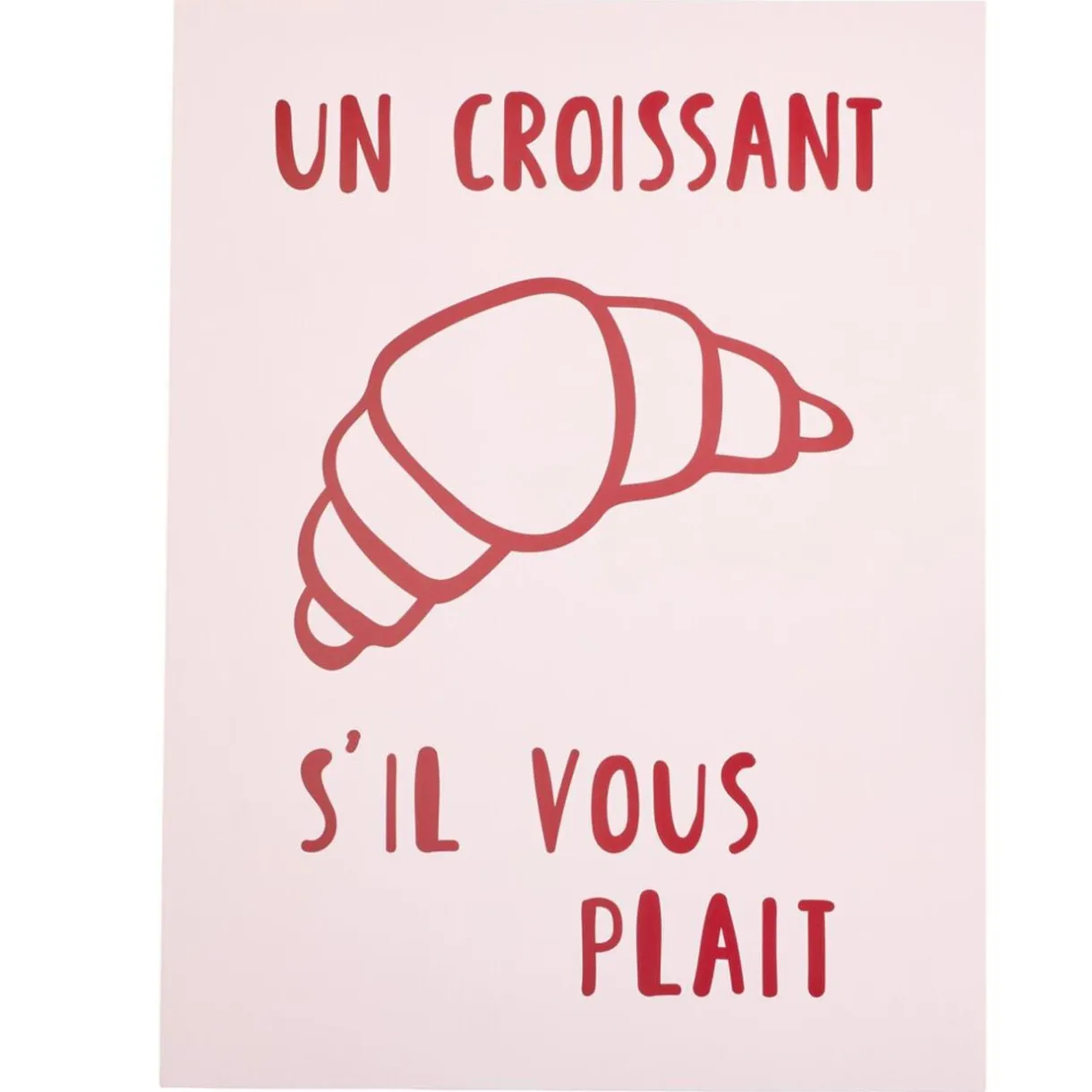 Affiche déco x3 papier petit-déjeuner 30x40cm (3 modèles) < Gifi Outlet