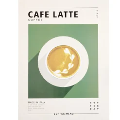 Affiche déco x3 papier petit-déjeuner 30x40cm (3 modèles) < Gifi Outlet