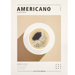 Affiche déco x3 papier petit-déjeuner 30x40cm (3 modèles) < Gifi Outlet
