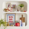 Affiche déco x3 papier thème cuisine 50x70cm (4 modèles) < Gifi New