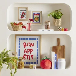Affiche déco x3 papier thème cuisine 50x70cm (4 modèles) < Gifi New