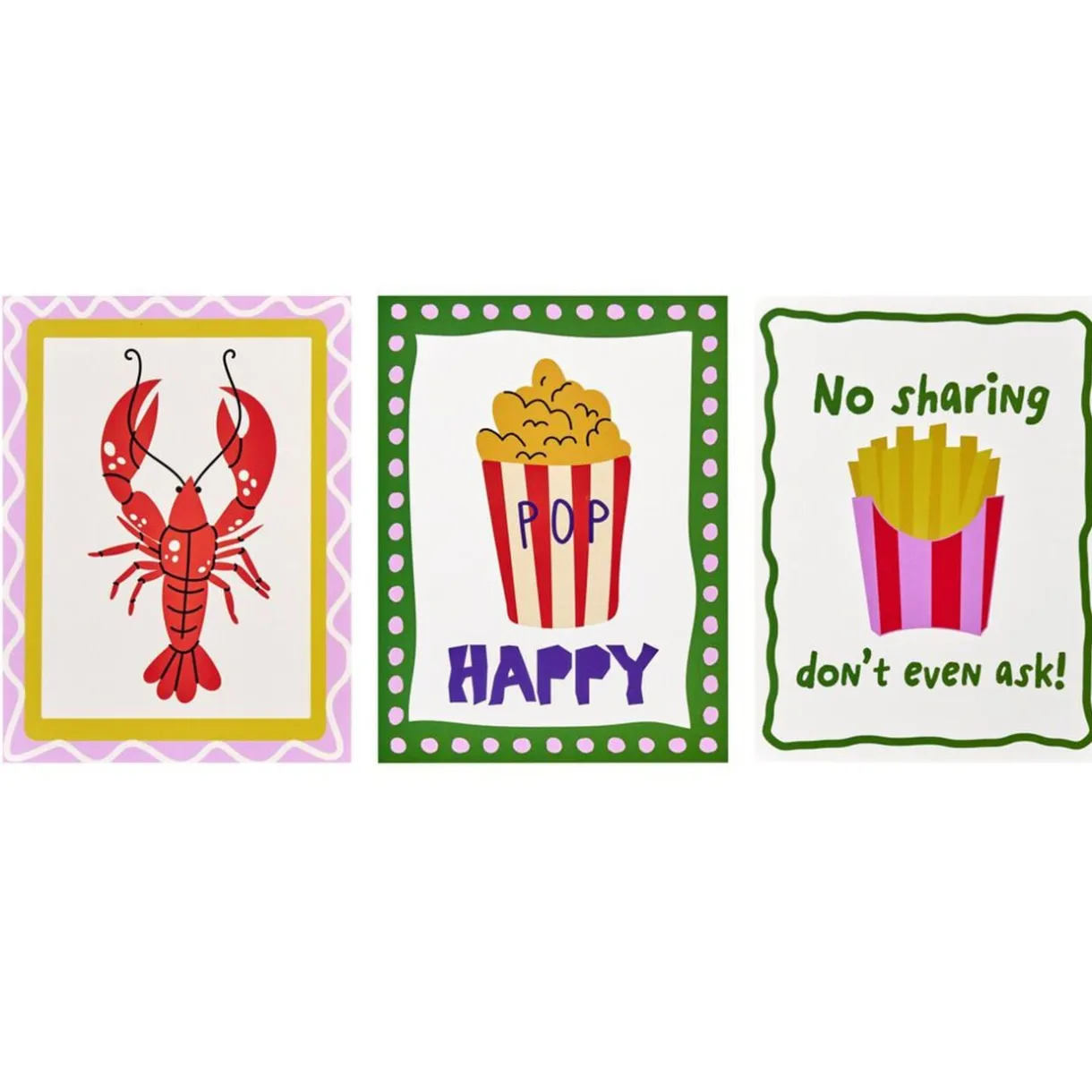 Affiche déco x3 papier thème cuisine 50x70cm (4 modèles) < Gifi New