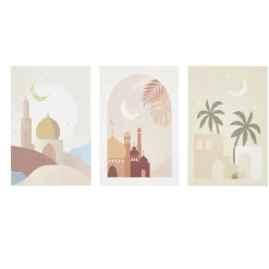 Affiche déco 10x15 thème Maroc x3 (2 modèles) < Gifi New