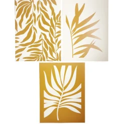 Affiche papier beige et orange 30x40cm < Gifi Best