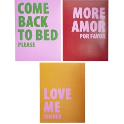 Affiche papier rose, rouge et orange 30x40cm < Gifi Outlet
