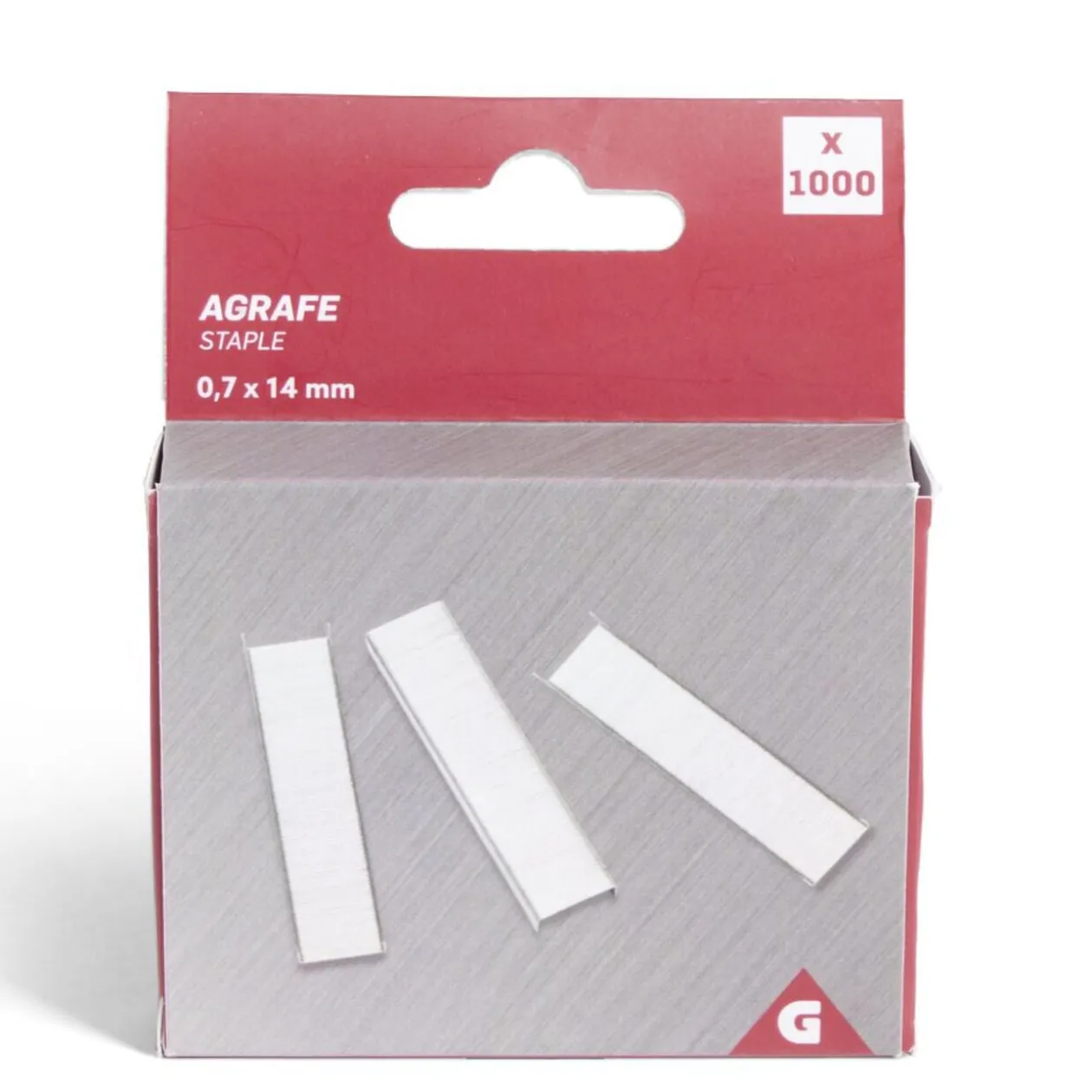 Agrafes 14mm x1000