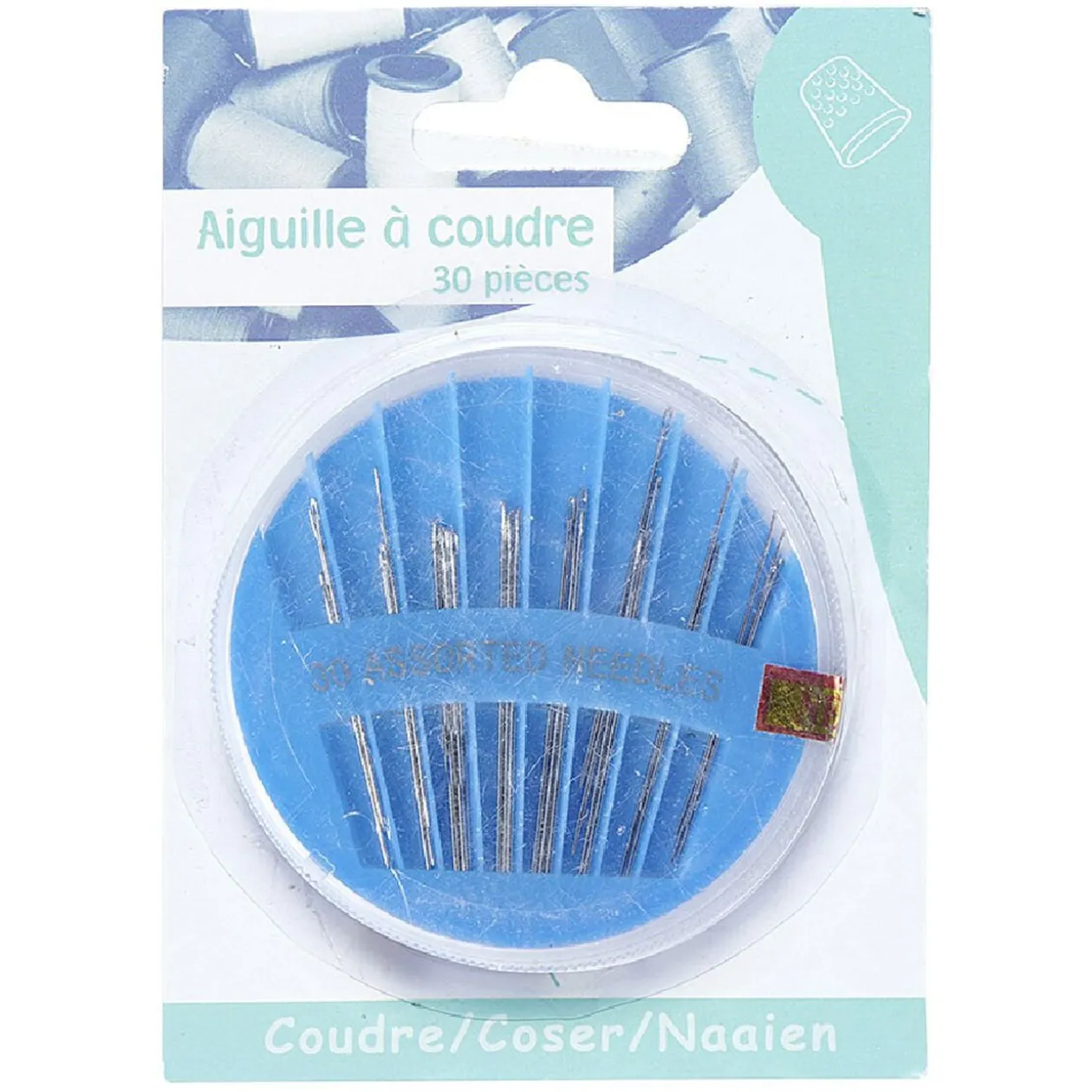 Aiguilles à coudre x30