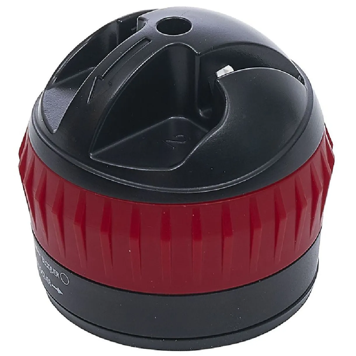 Aiguiseur couteau double position rouge et noir < Gifi Outlet