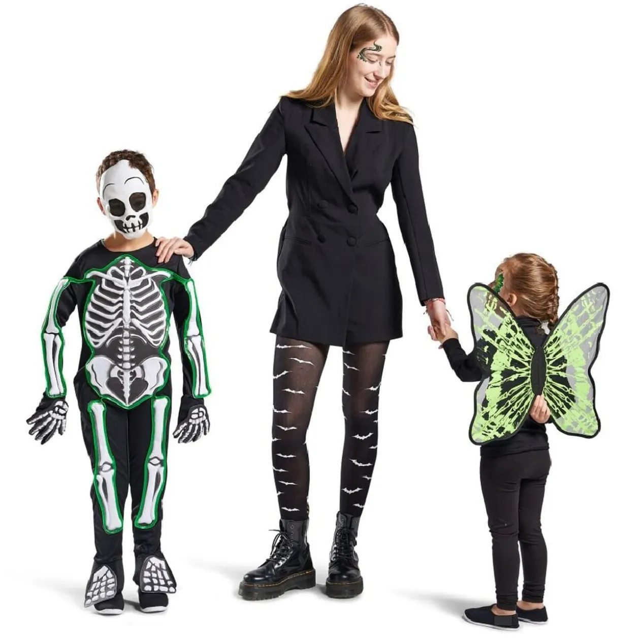 Ailes de papillon phosphorescentes