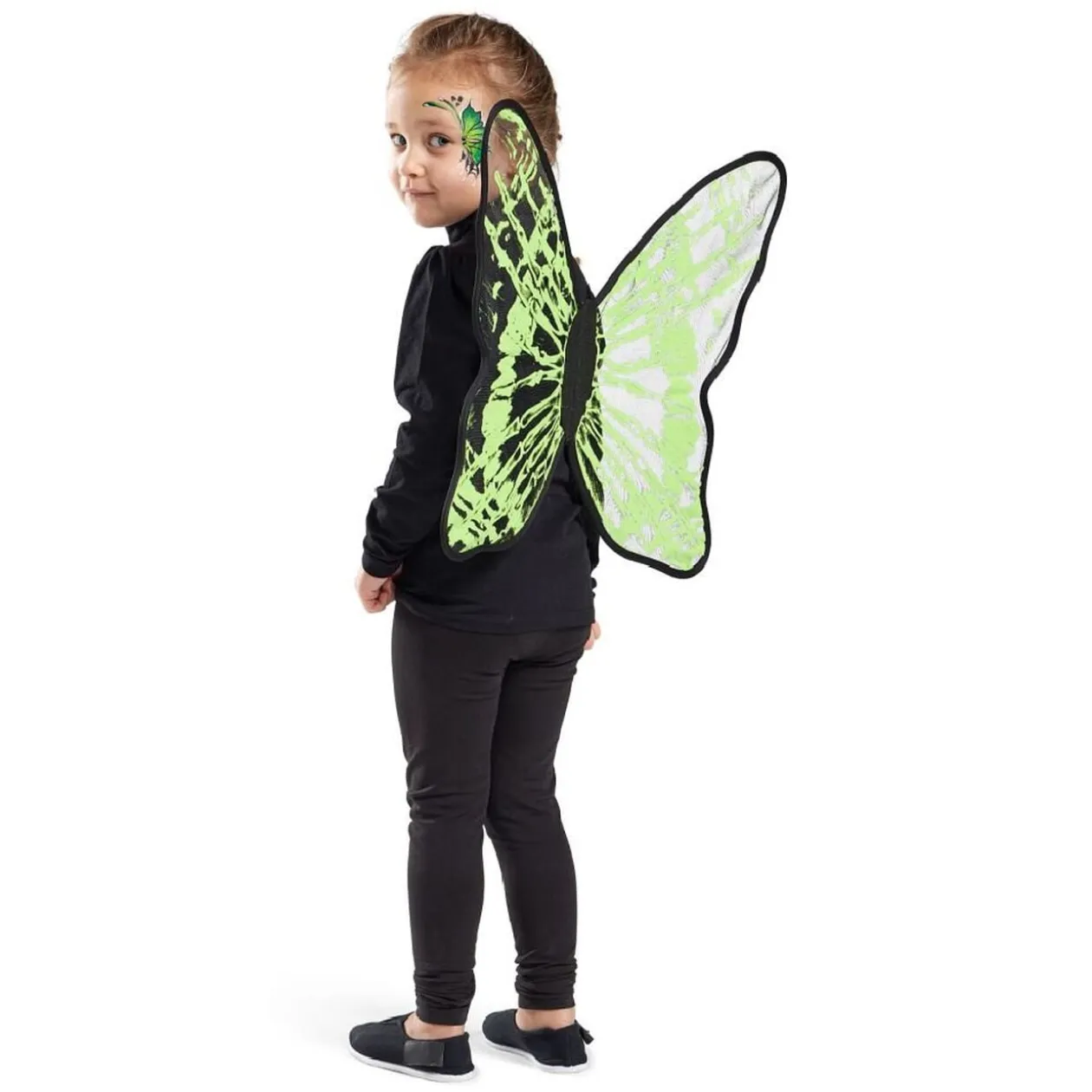 Ailes de papillon phosphorescentes