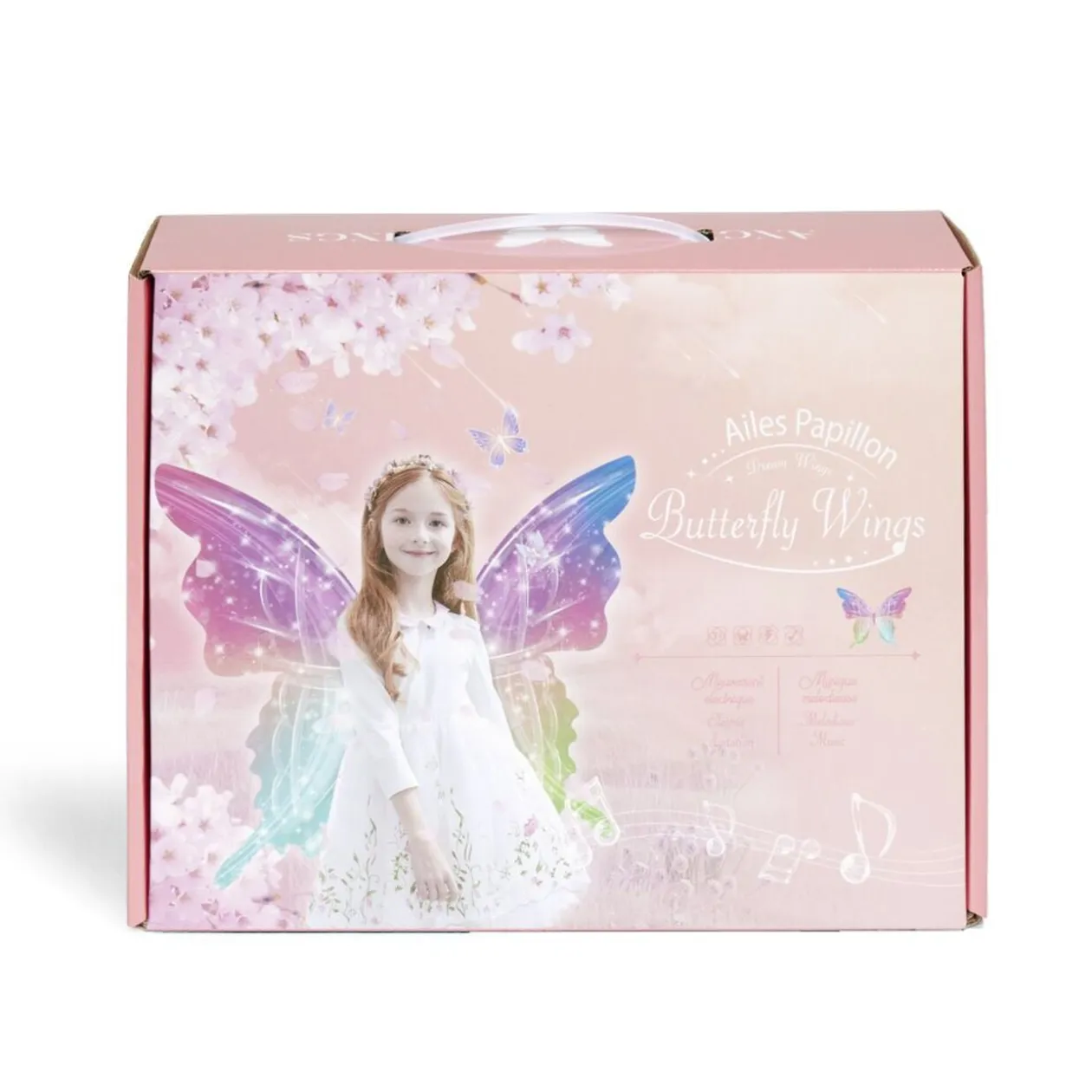 Ailes magiques papillon à faire soi-même 89x52cm