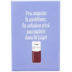 Aimant avec message humoristique < Gifi