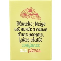 Aimant avec message humoristique < Gifi