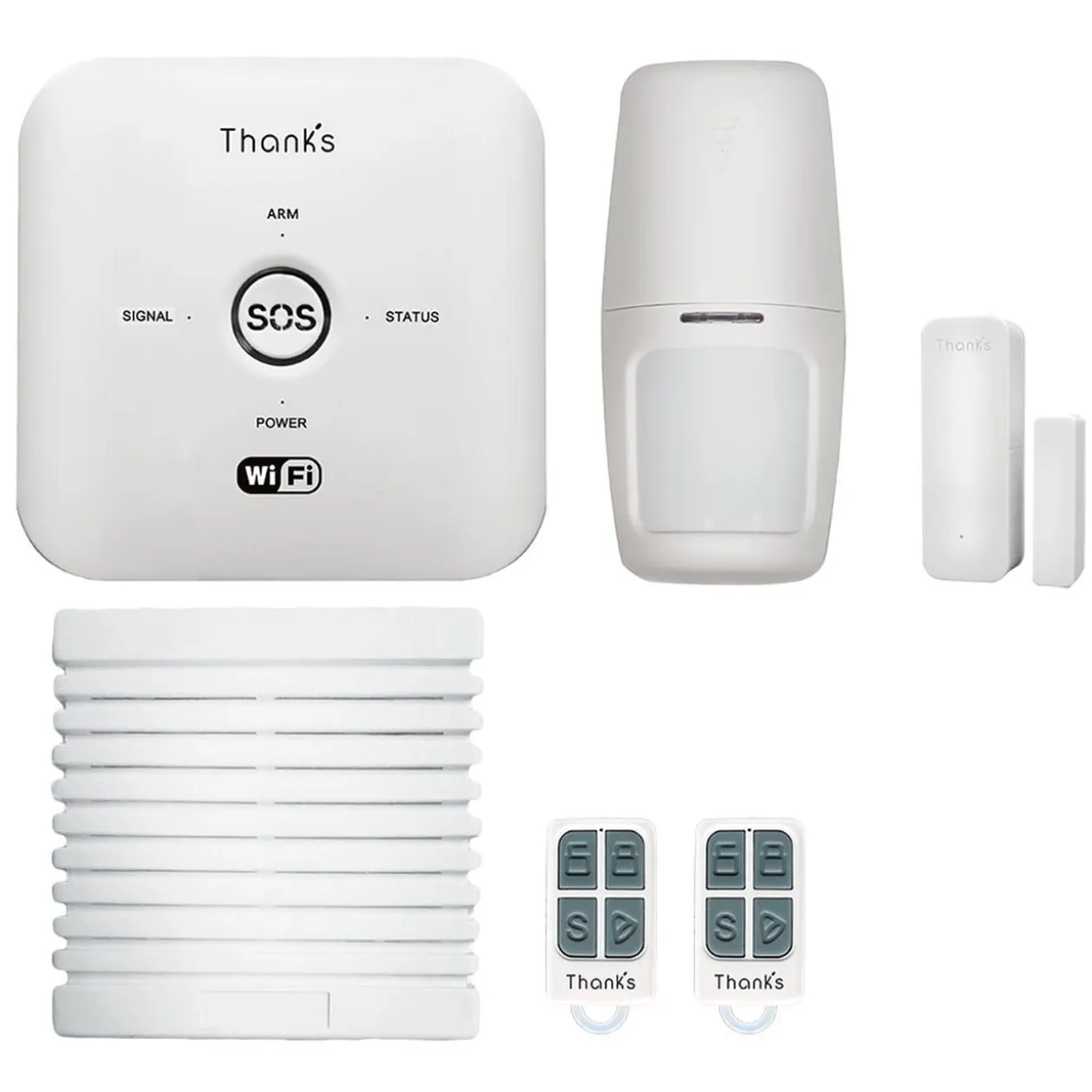 Alarme connectée sans fil WIFI