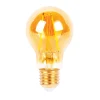 Ampoule ambrée à filament connectée E27 40 W < Gifi