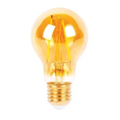 Ampoule ambrée à filament connectée E27 40 W < Gifi