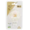 Ampoule déco ambrée blanc chaud E27 A60 7W 400lm