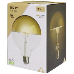 Ampoule déco dorée G125 E27 < Gifi Discount