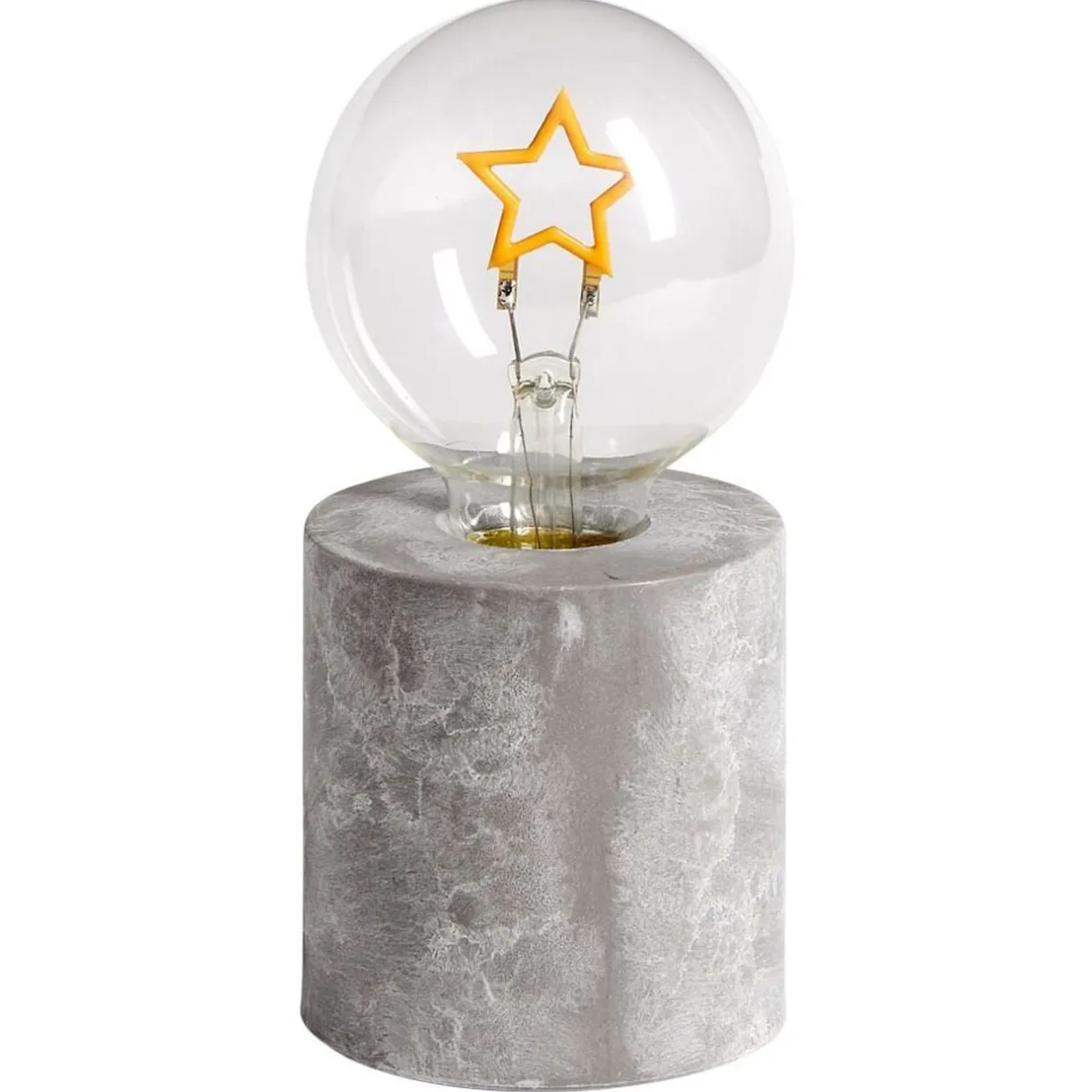 Ampoule déco LED sur socle étoile < Gifi Best