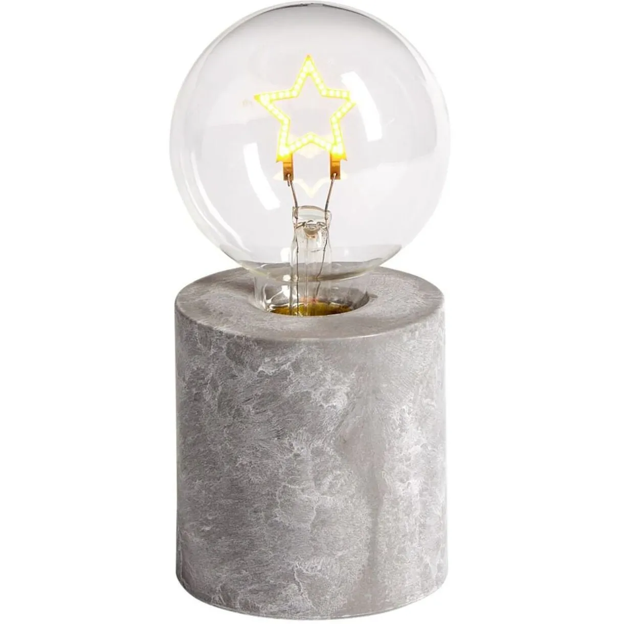 Ampoule déco LED sur socle étoile < Gifi Best