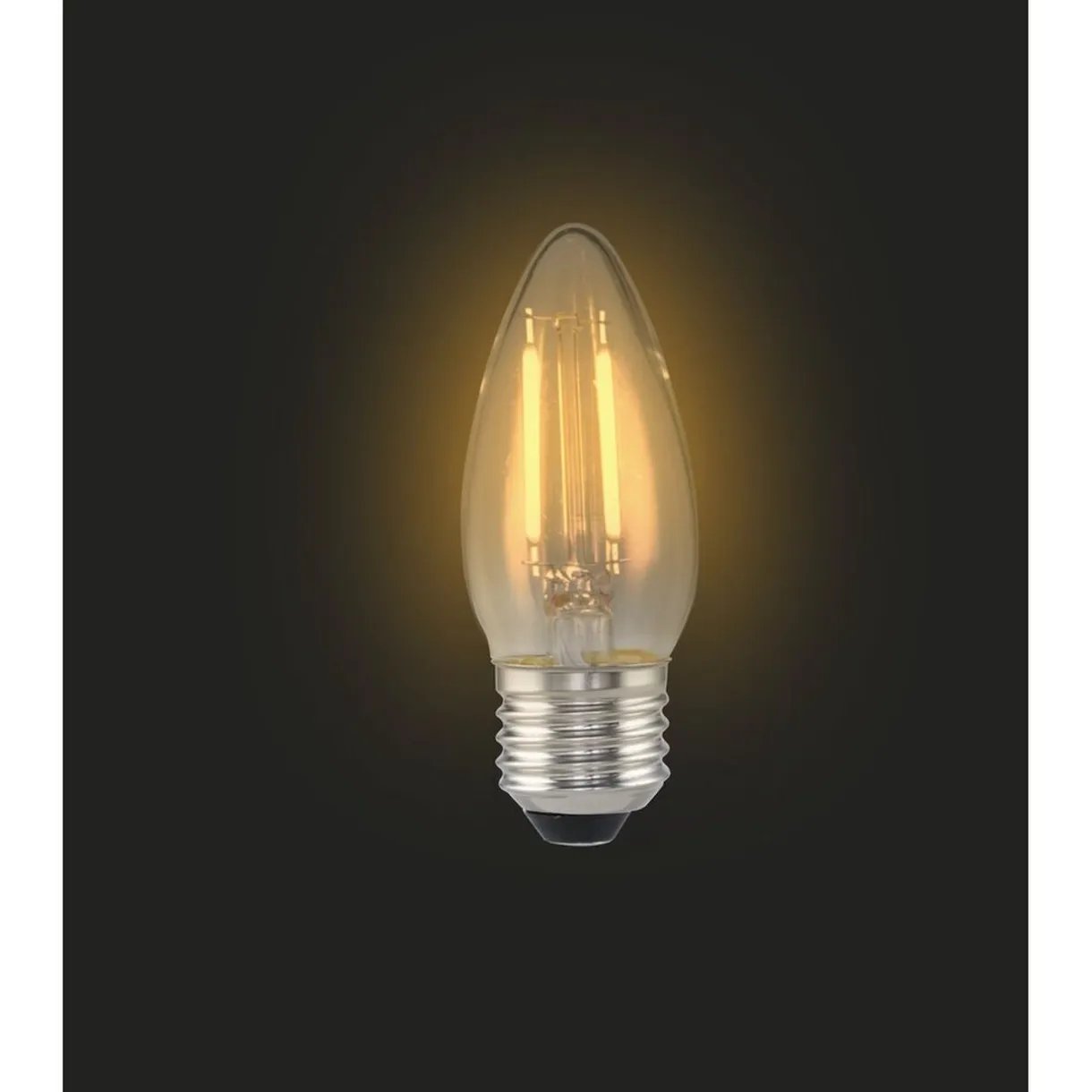 Ampoule LED E27 blanc chaud 4,9W=40W 470lms classe F