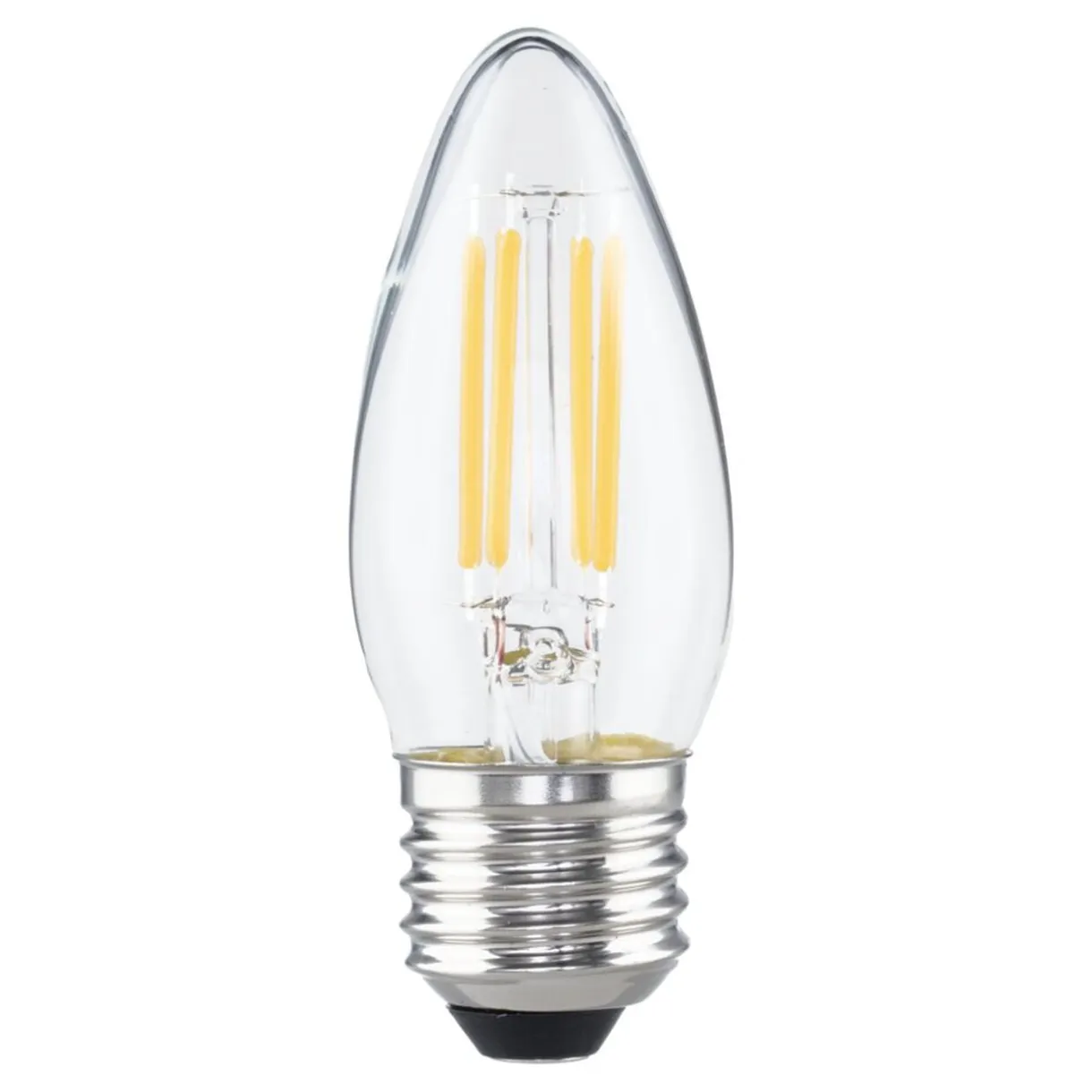 Ampoule LED E27 blanc chaud 4,9W=40W 470lms classe F