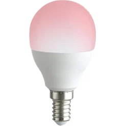 Ampoule LED E14 G45 couleurs changeantes avec télécommande 470lms