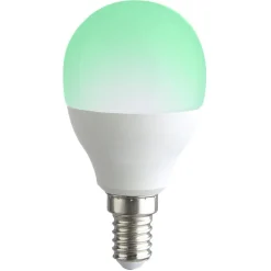 Ampoule LED E14 G45 couleurs changeantes avec télécommande 470lms