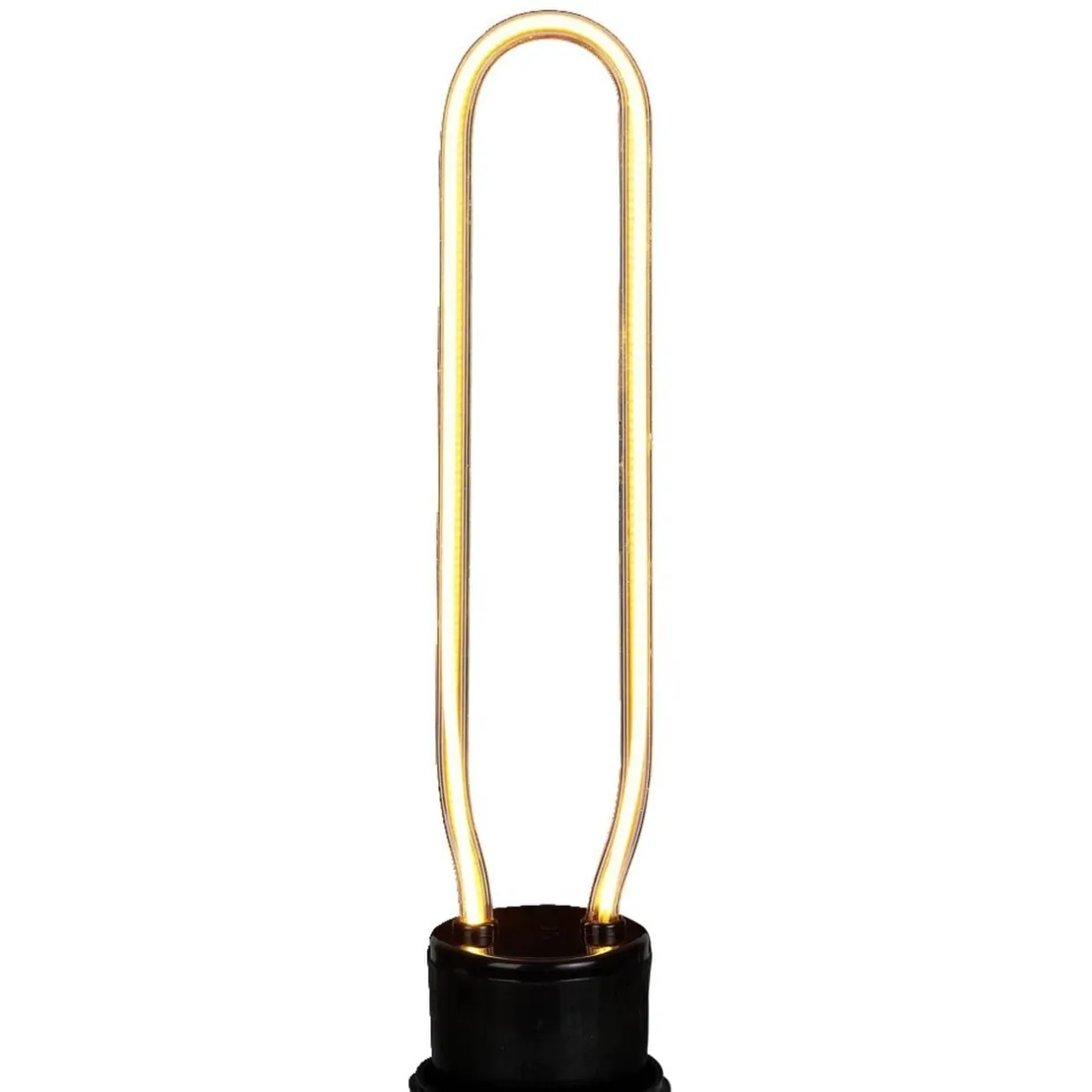 Ampoule LED E27 néon forme tube jaune < Gifi Best