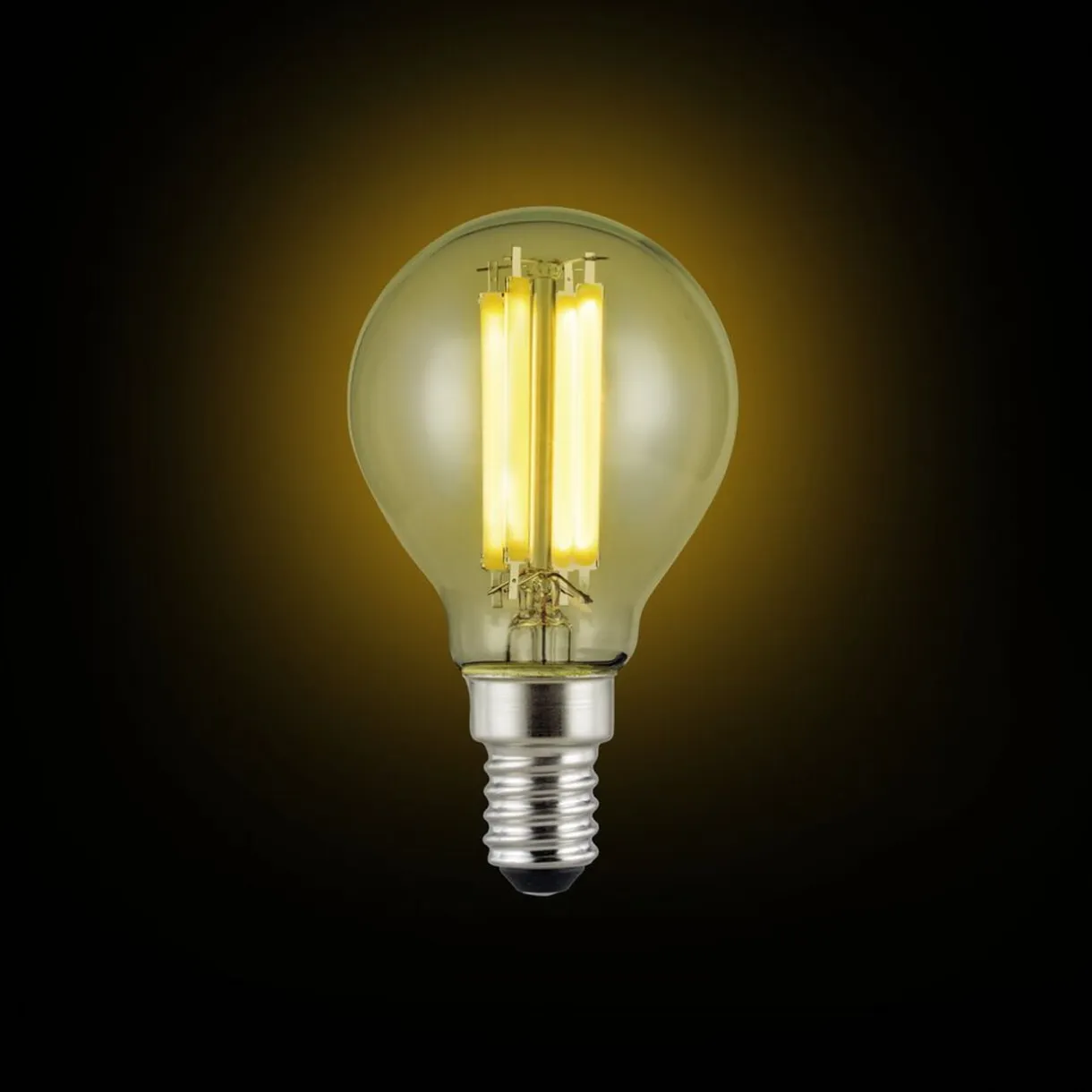 Ampoule LED filament E14 470lm 2,2W=40W blanc chaud x3 < Gifi Discount