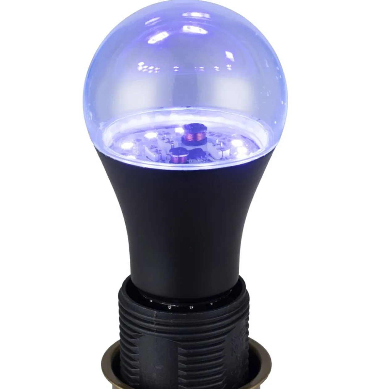 Ampoule UV Homday party 9,5W verre Ø6xH11cm