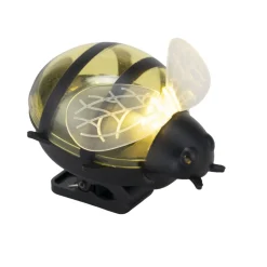 Animal solaire à clipser insecte LED blanc chaud 5,5x8xH7cm (2 modèles)